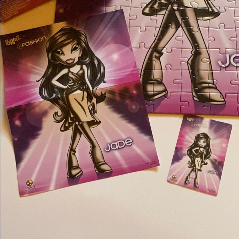 **RARE** Bratz Passion 4 Fashion Puzzle - Jade - Picture 4 of 9